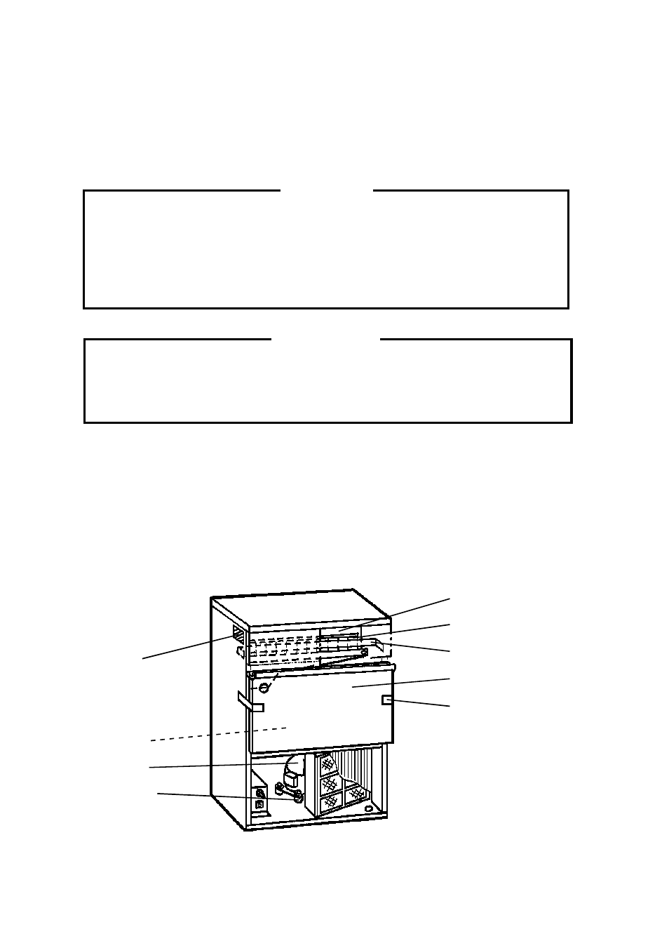 Warning, Important, Fig. 1 | Hoshizaki AM-150BWF User Manual | Page 7 / 21