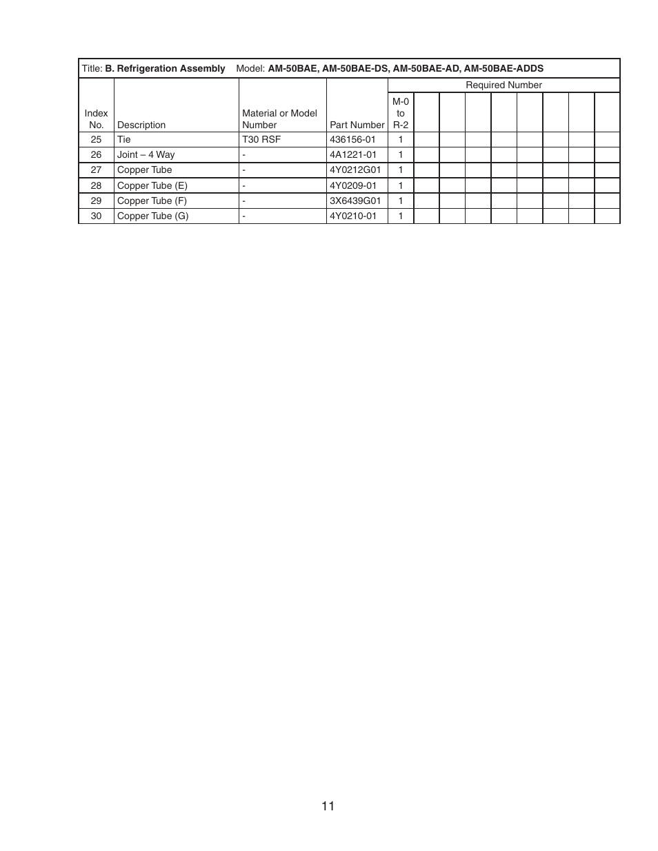 Hoshizaki AM-50BAE-DS User Manual | Page 11 / 21