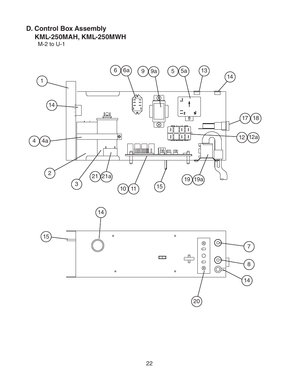 Hoshizaki KML-250MAH User Manual | Page 22 / 28