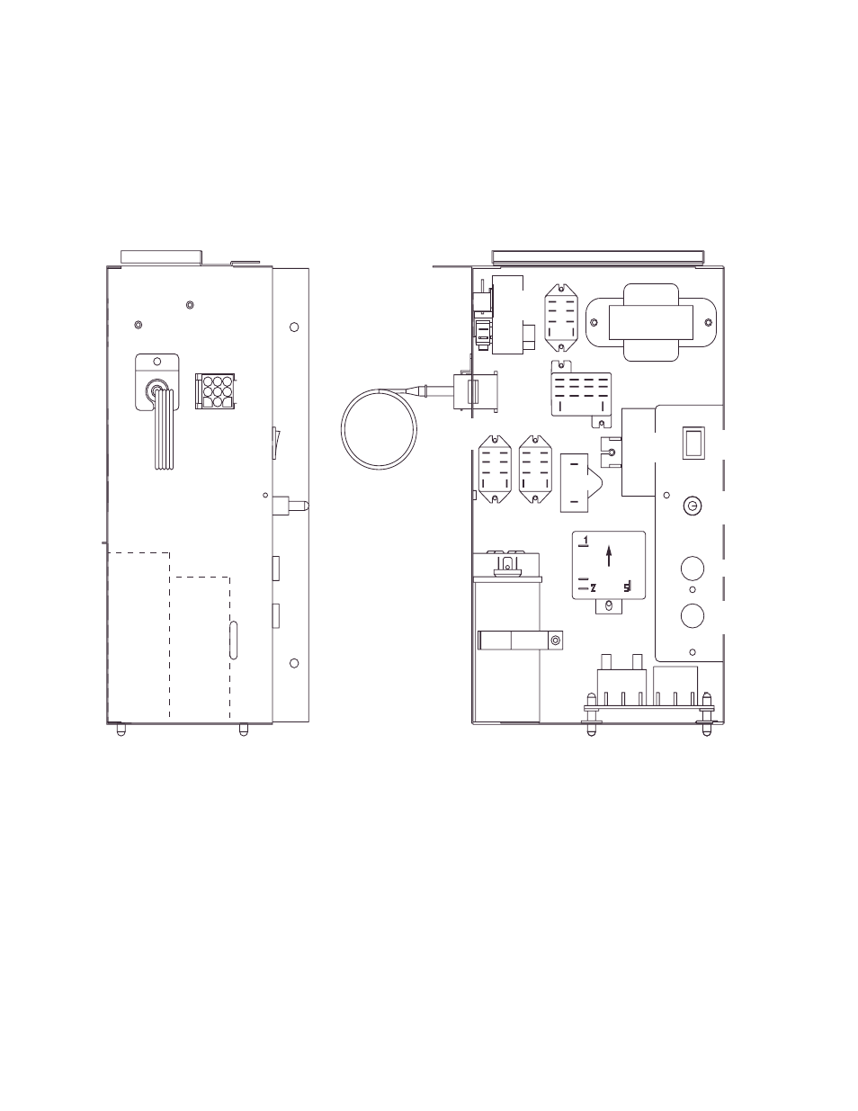Control box layout | Hoshizaki MODULAR FLAKER F-1000MAF/-C User Manual | Page 19 / 74