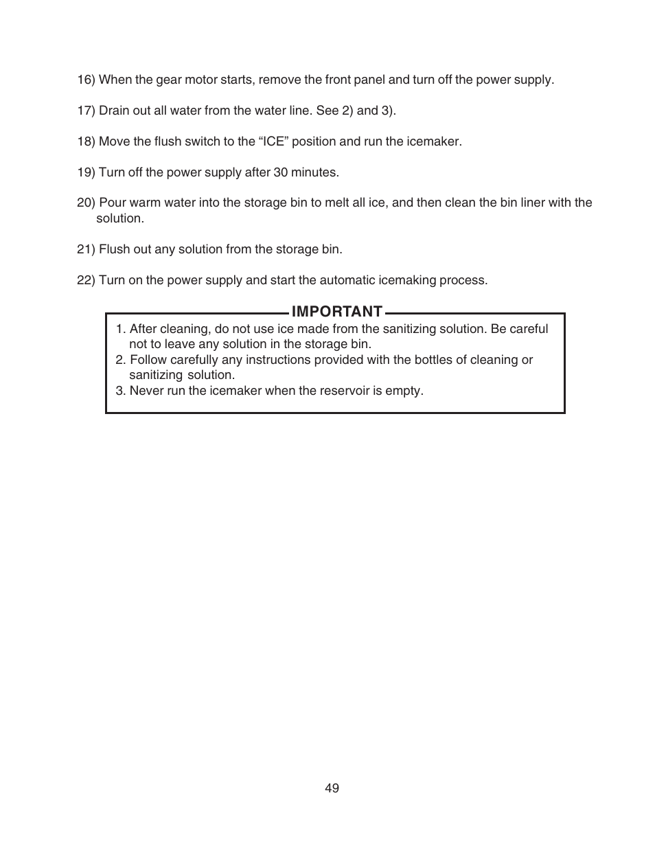 Hoshizaki F-450MAH User Manual | Page 49 / 51