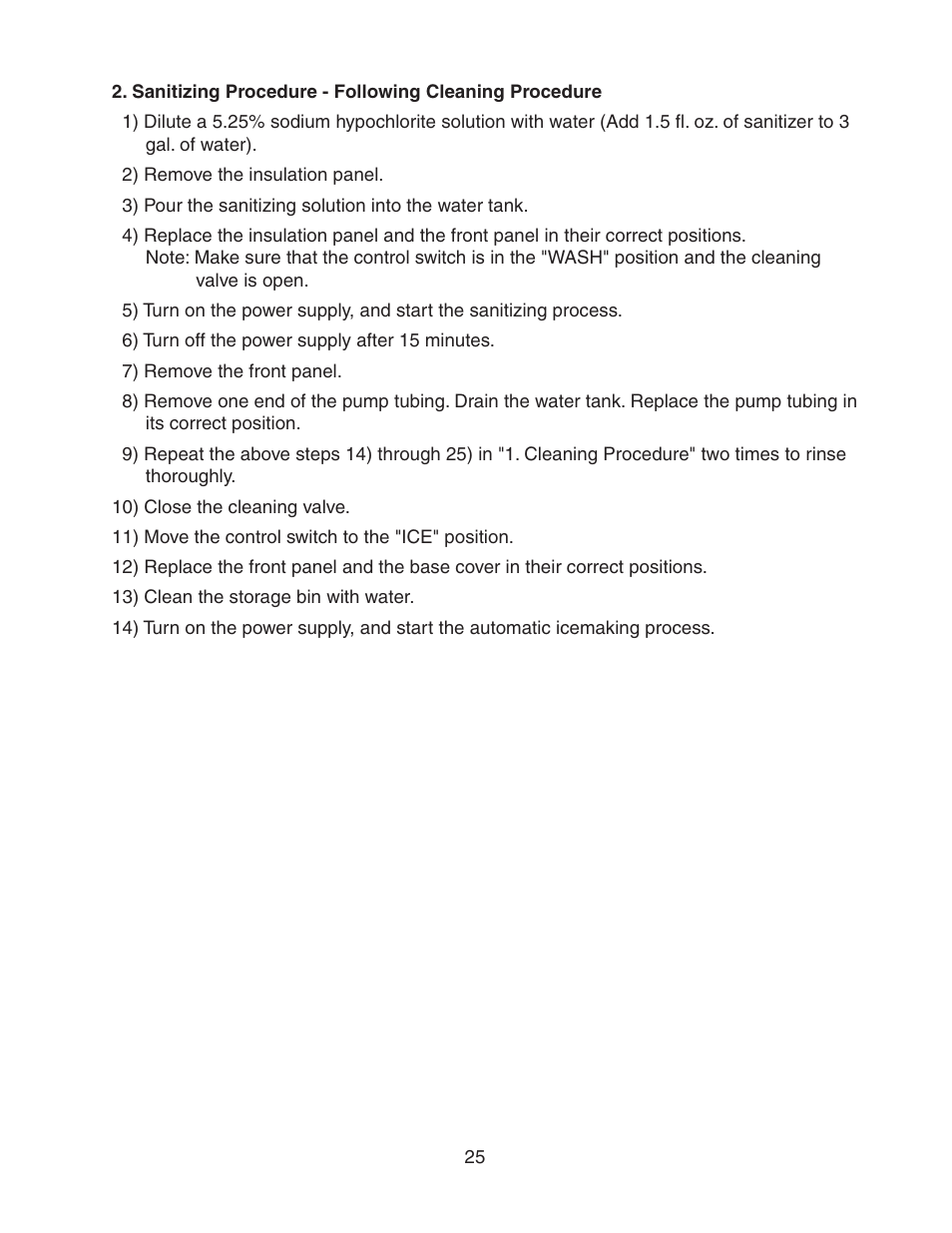 Hoshizaki KM-501MRH User Manual | Page 25 / 27