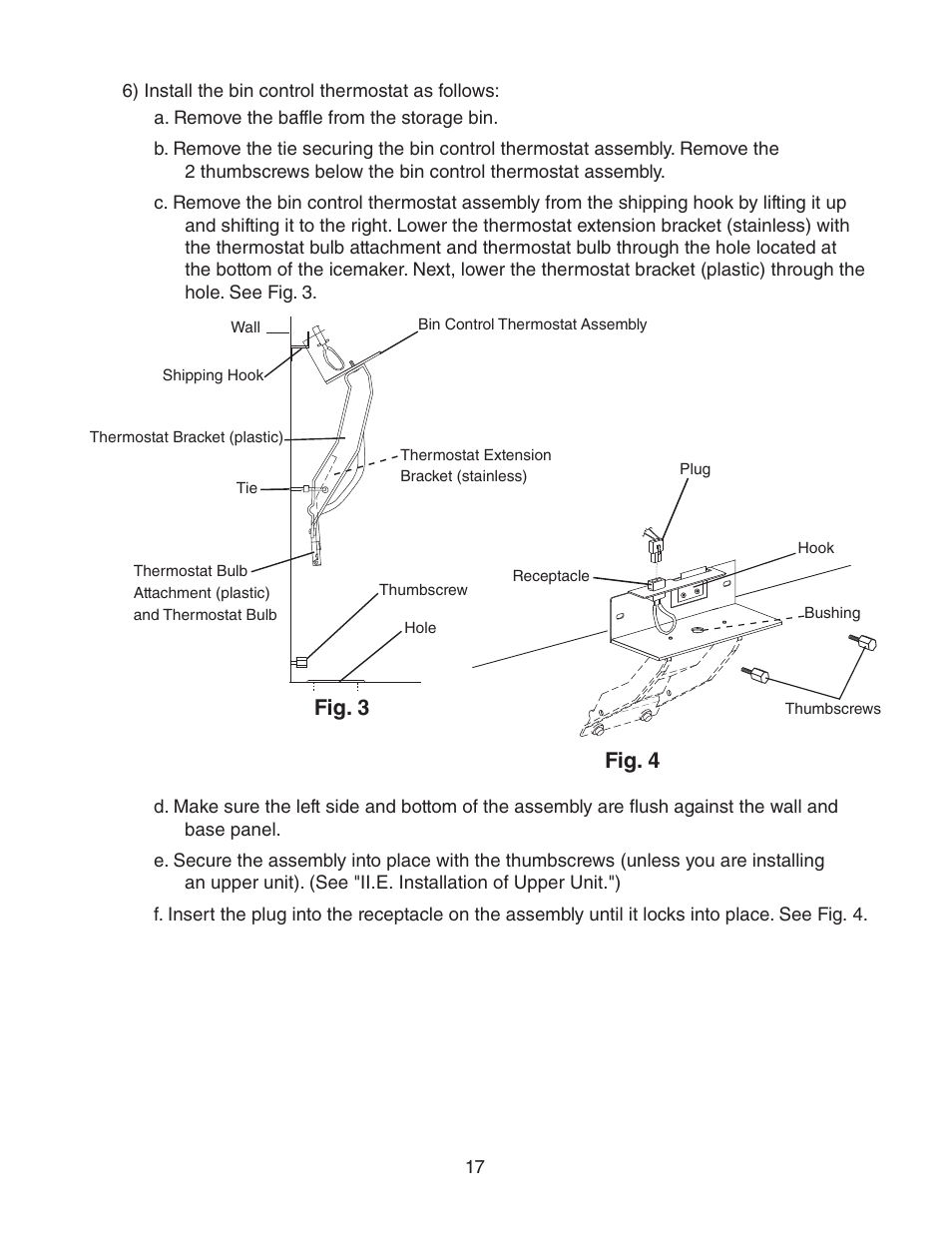 Fig. 3, Fig. 4 | Hoshizaki KM-1601SWH/3 User Manual | Page 17 / 39