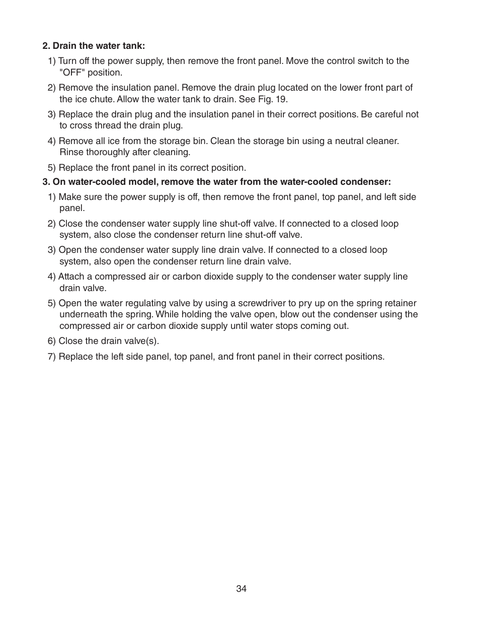Hoshizaki KMH-2000SWH/3 User Manual | Page 34 / 35