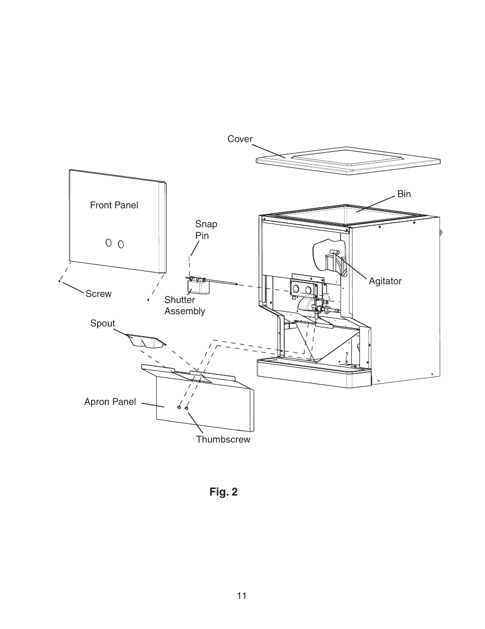 Hoshizaki DM-200B User Manual | Page 11 / 13