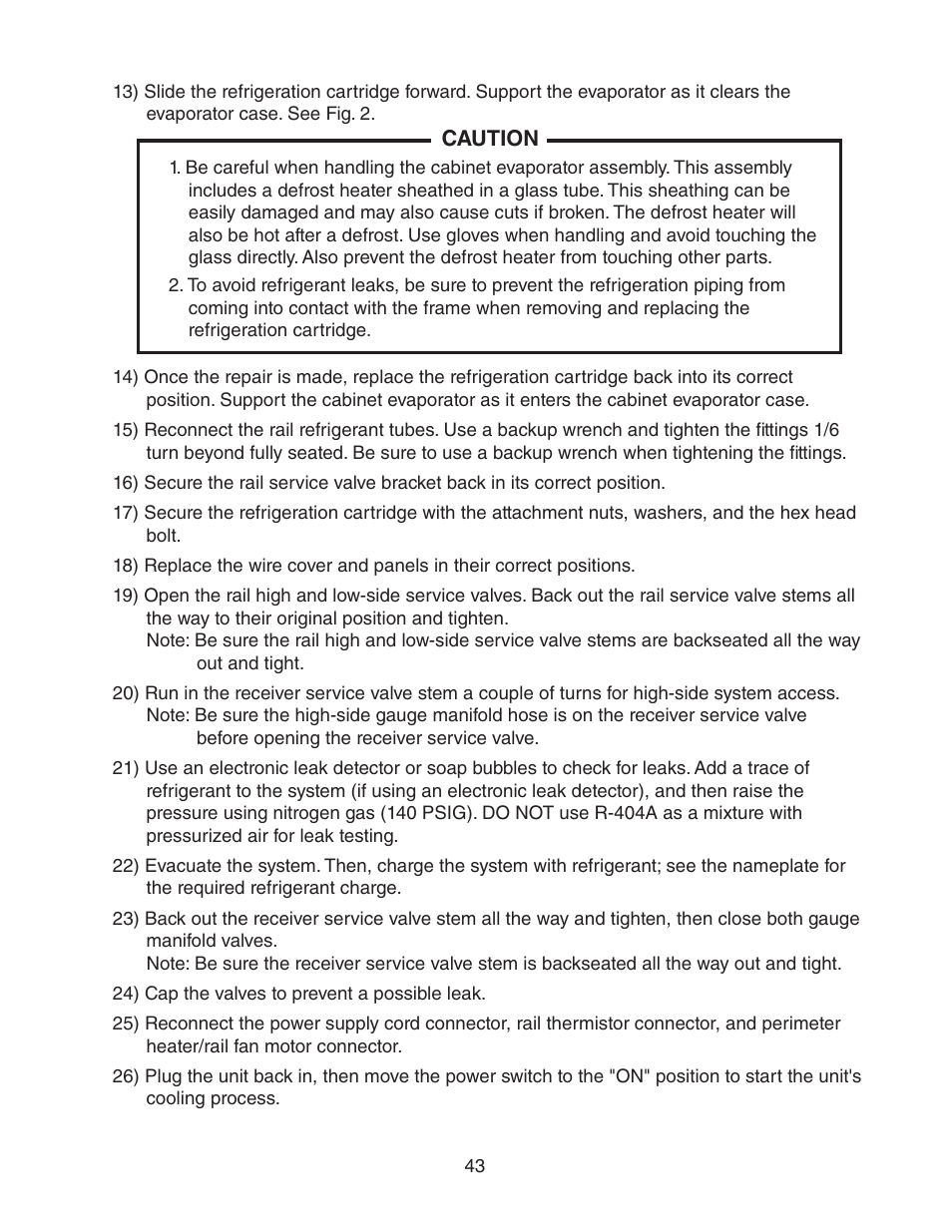 Hoshizaki REFRIGERATED PREP TABLE WITH RAISED RAIL 73168 User Manual | Page 43 / 66