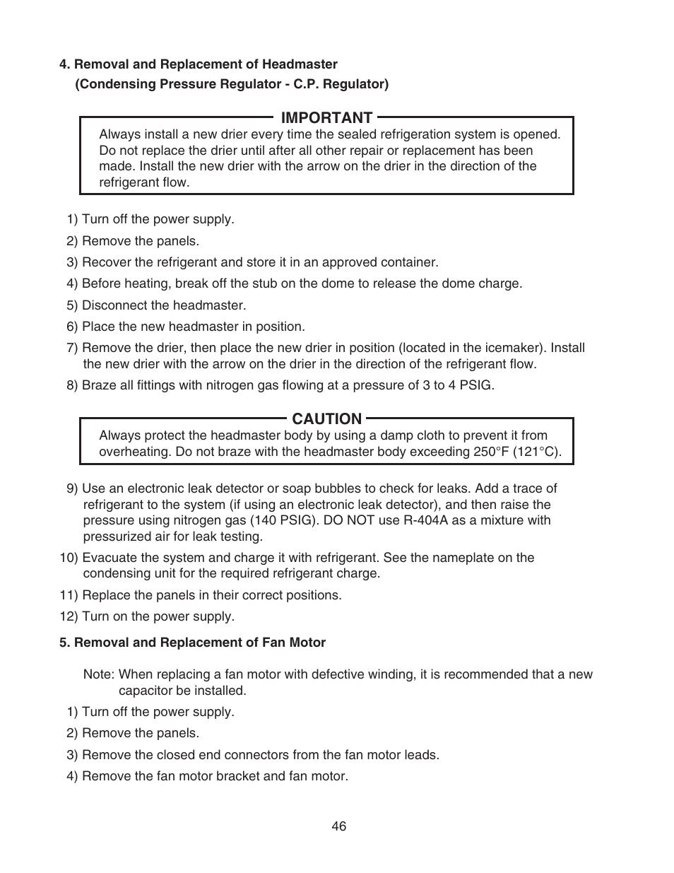 Hoshizaki KMS-1400MLH User Manual | Page 46 / 56