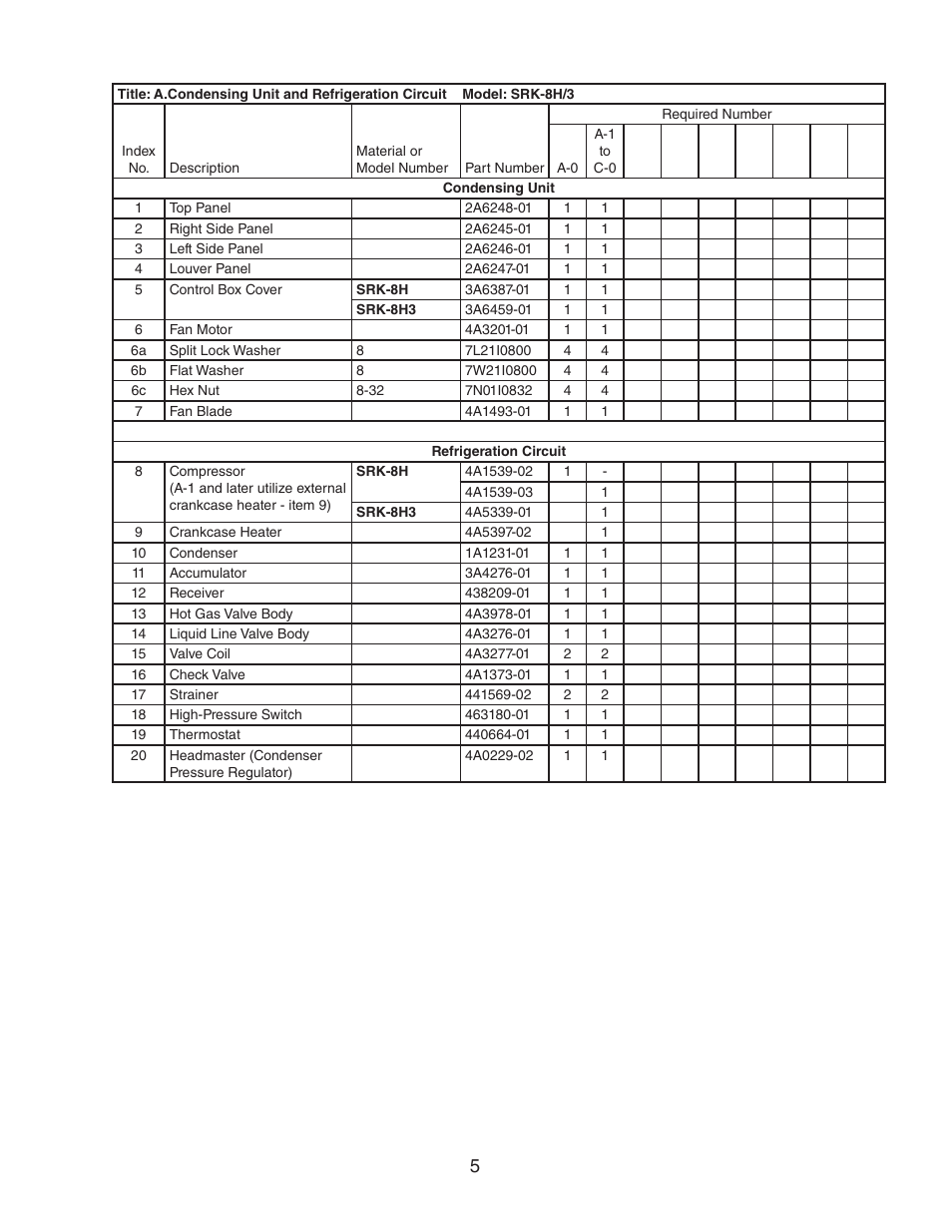 Hoshizaki SRK-8H/3 User Manual | Page 5 / 7