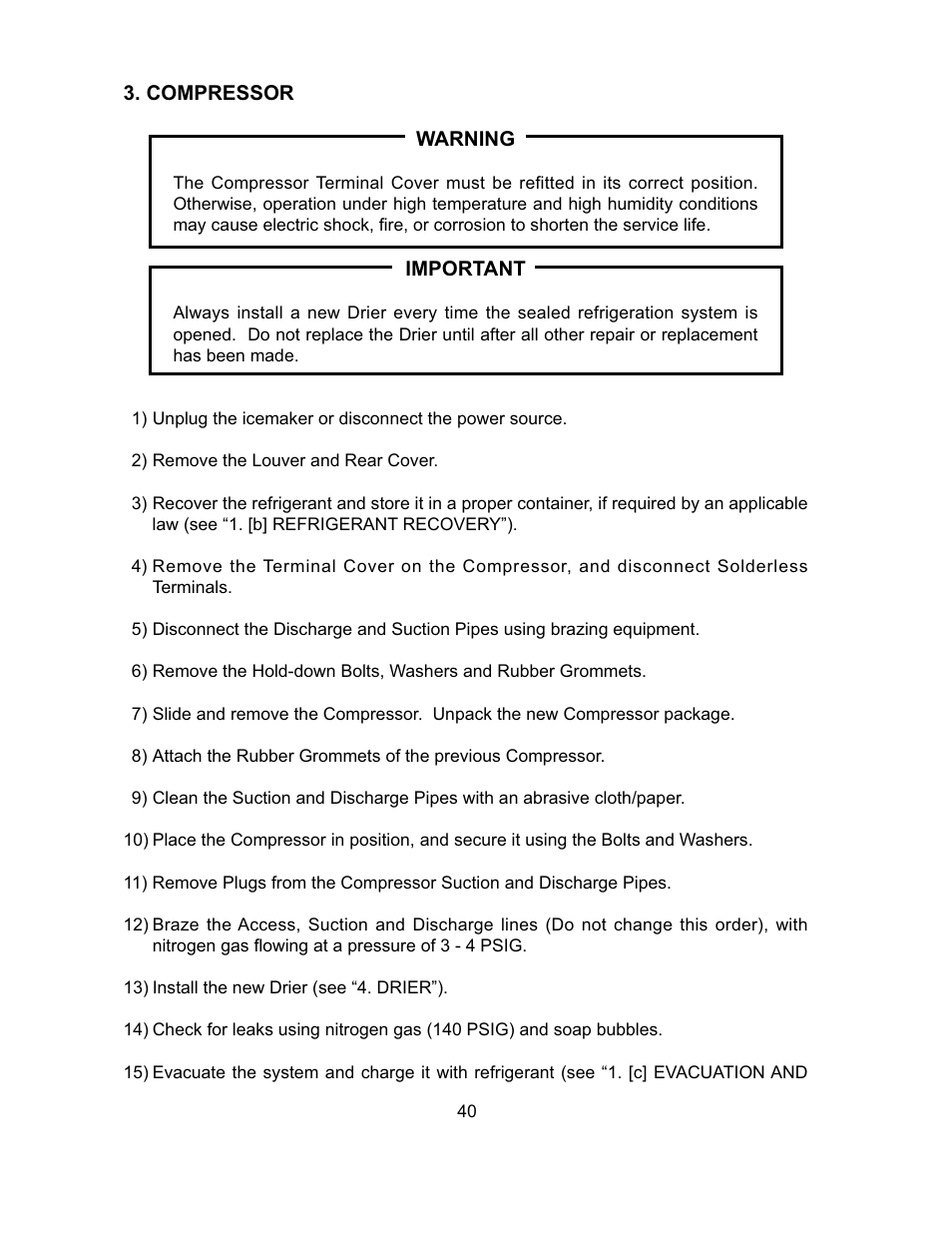 Hoshizaki KM-151BAH User Manual | Page 45 / 74