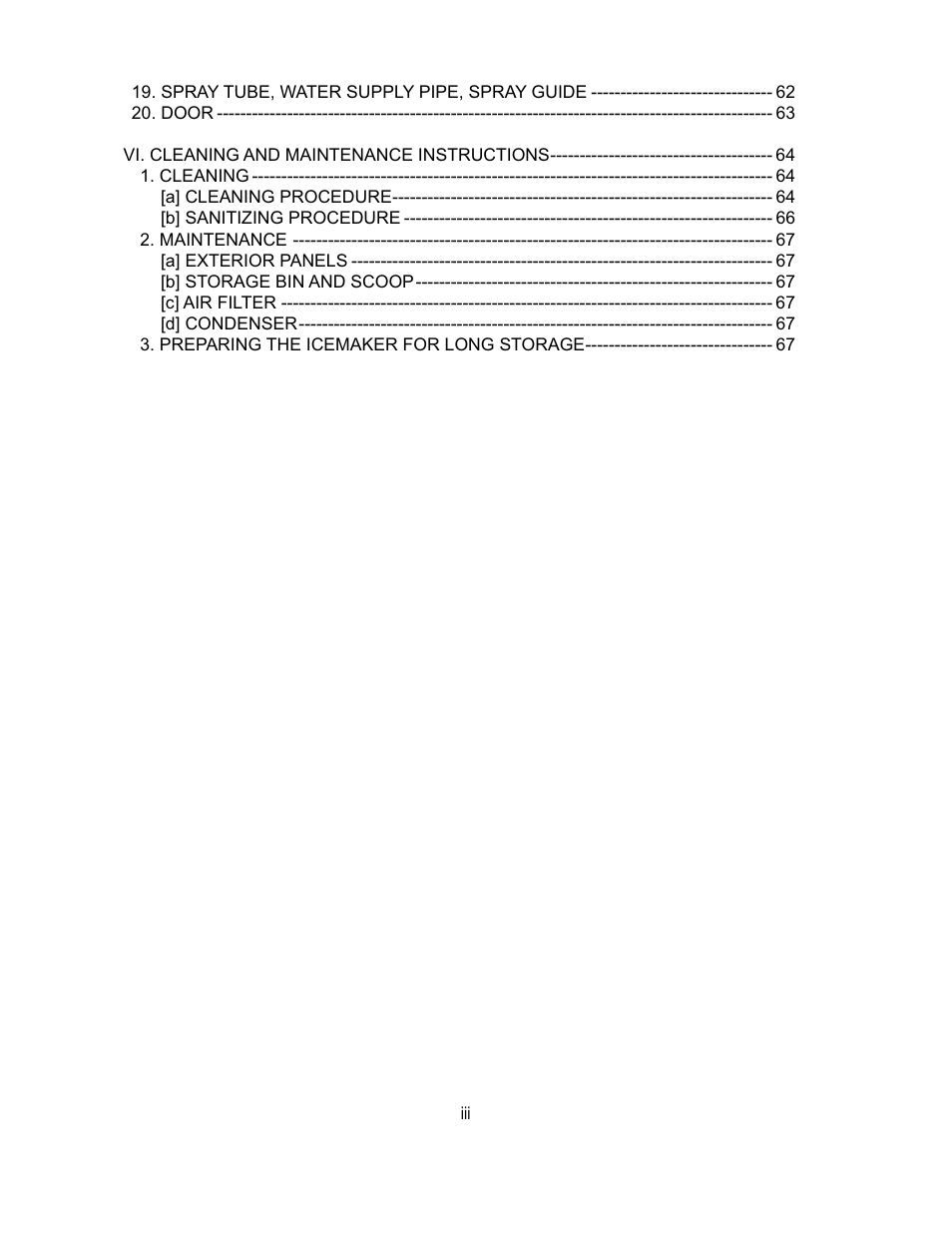 Hoshizaki KM-151BAH User Manual | Page 5 / 74