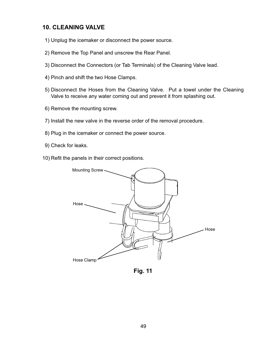 Hoshizaki KM-151BAH User Manual | Page 54 / 74