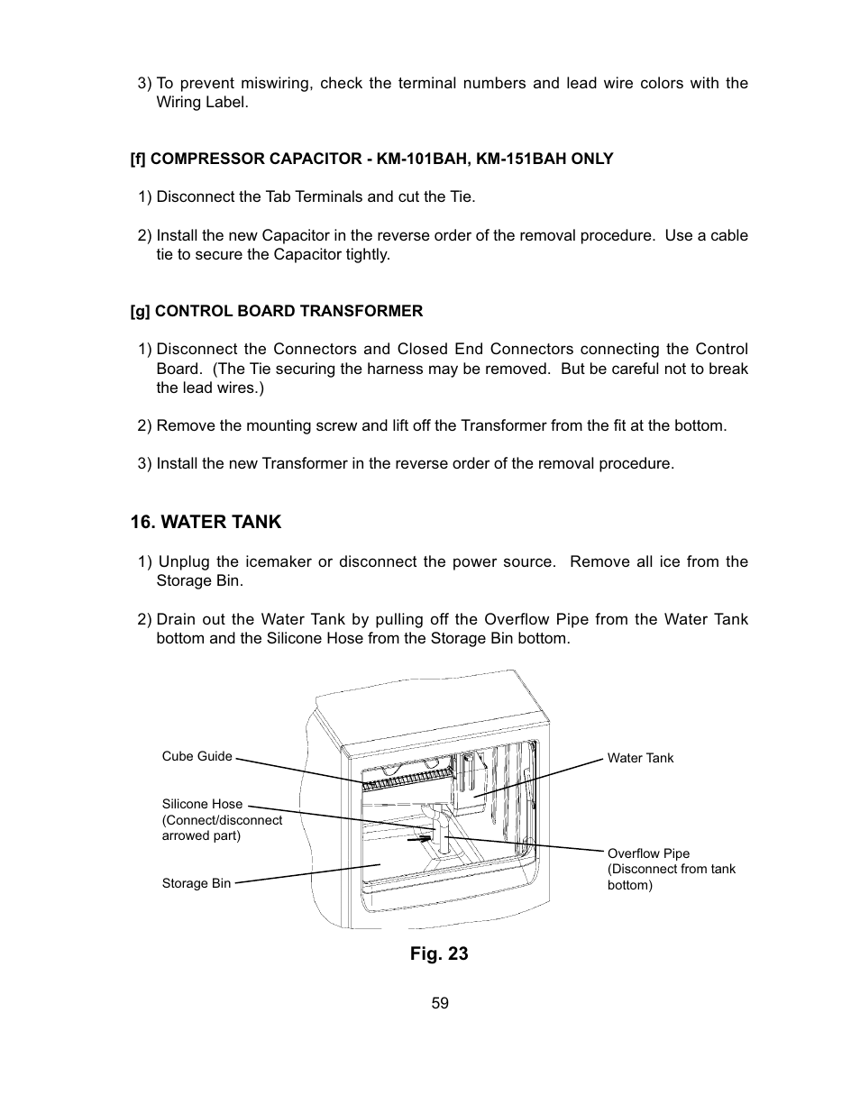 Hoshizaki KM-151BAH User Manual | Page 64 / 74