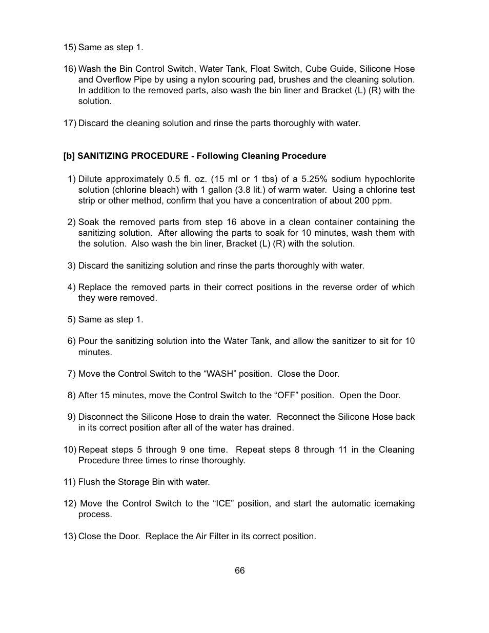 Hoshizaki KM-151BAH User Manual | Page 71 / 74