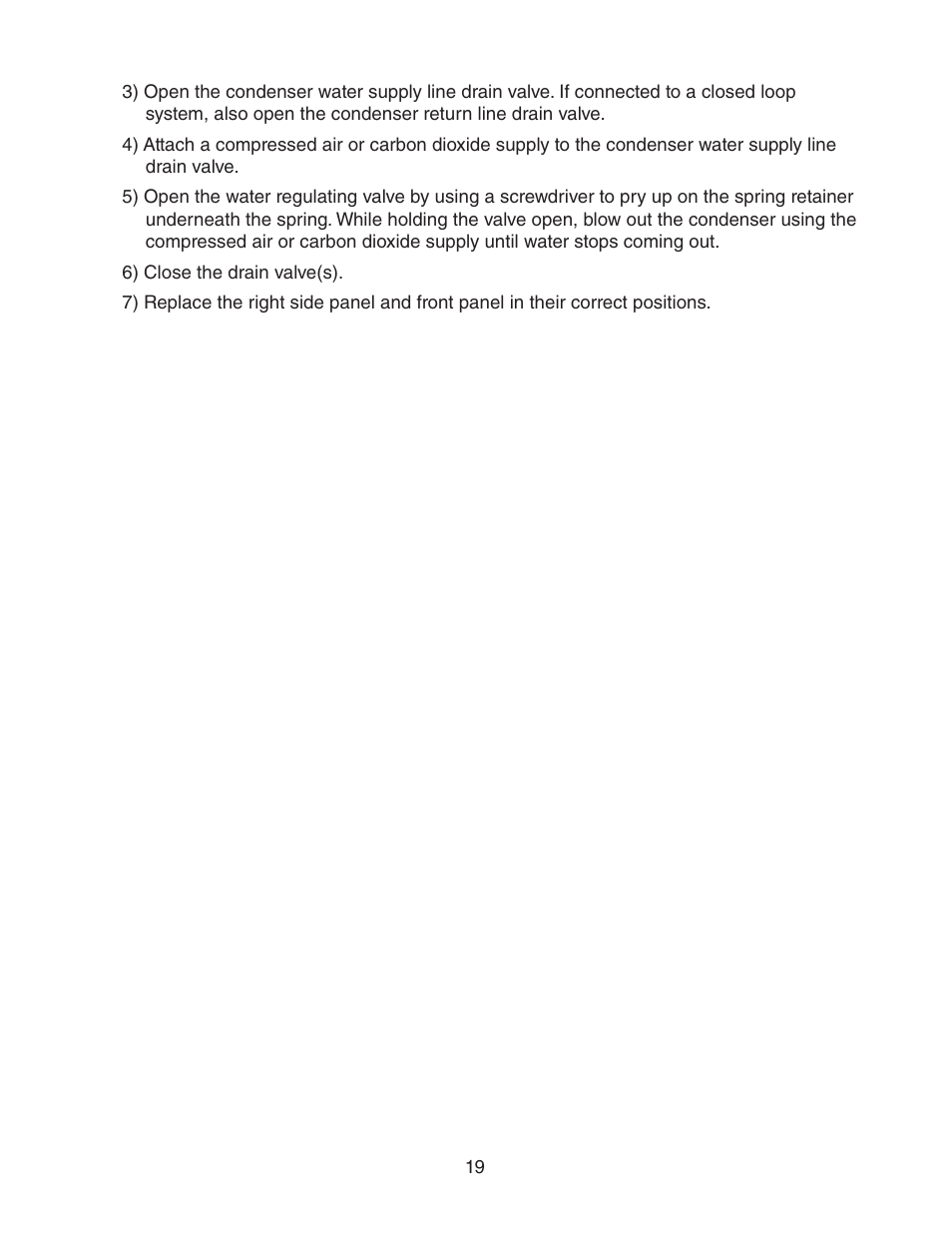 Hoshizaki KML-700MWH-M User Manual | Page 19 / 20