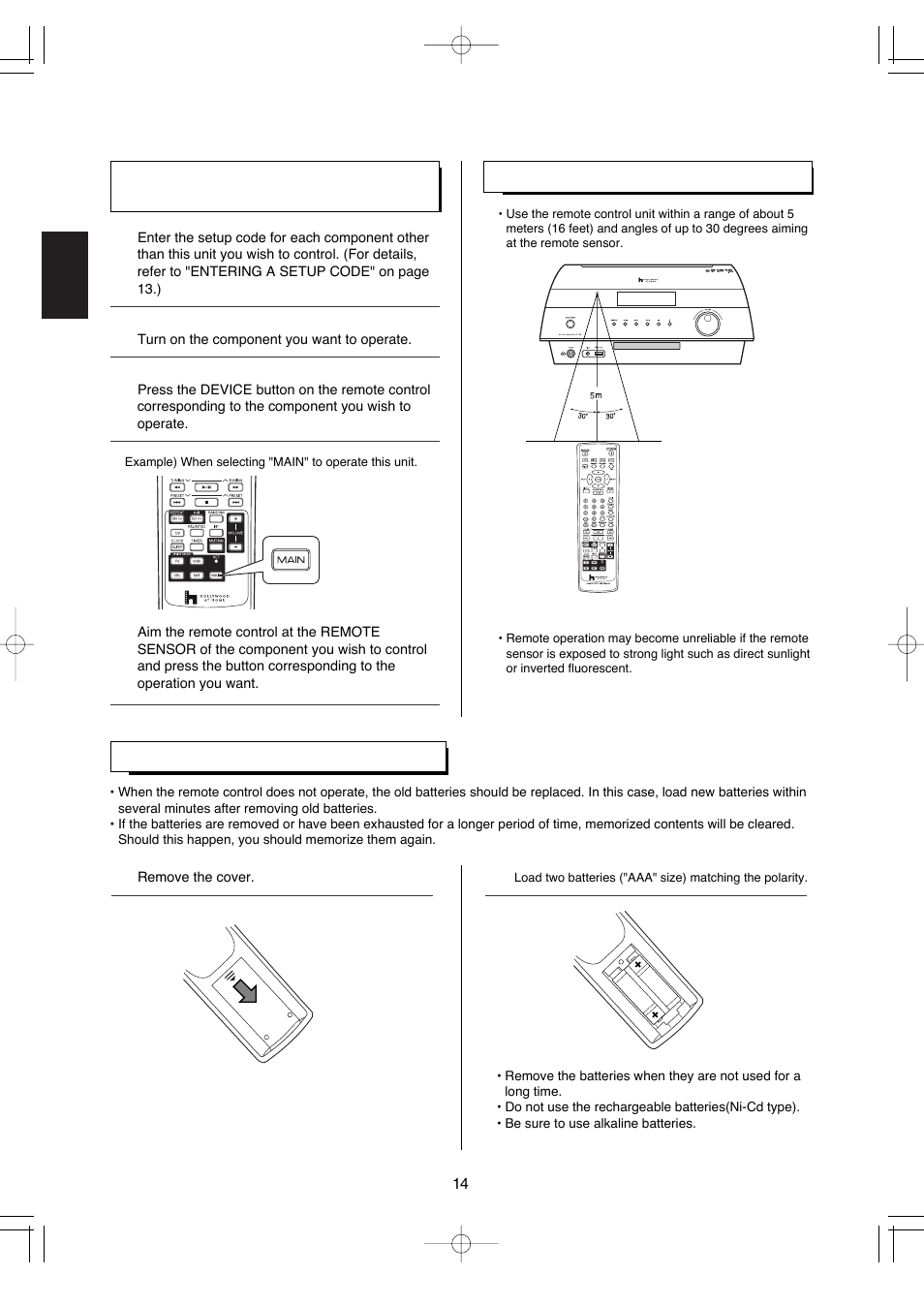Hollywood VR-652 User Manual | Page 14 / 62
