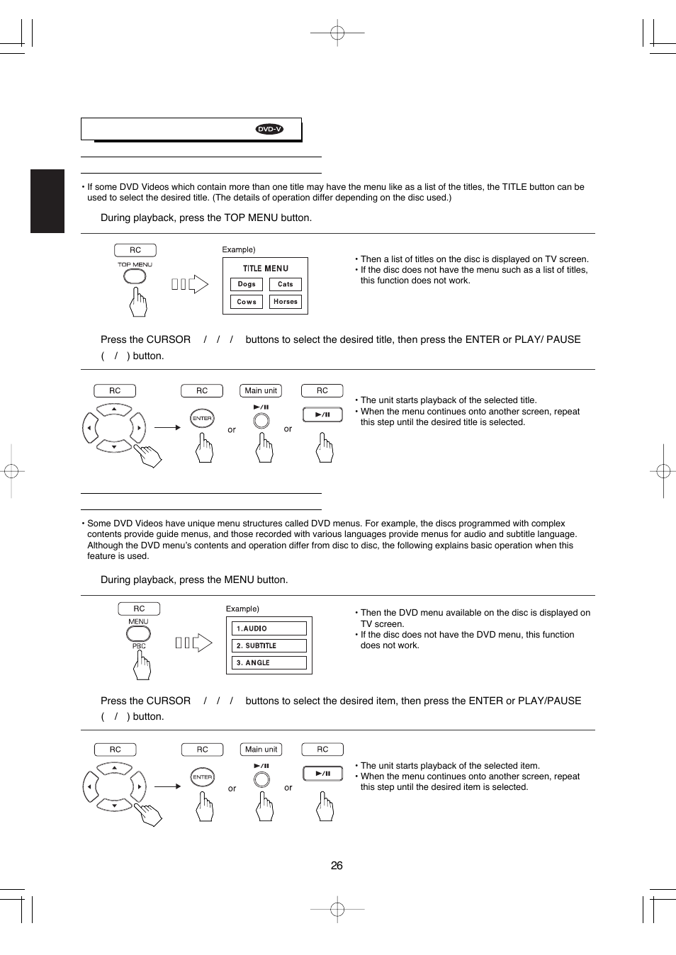 Hollywood VR-652 User Manual | Page 26 / 62