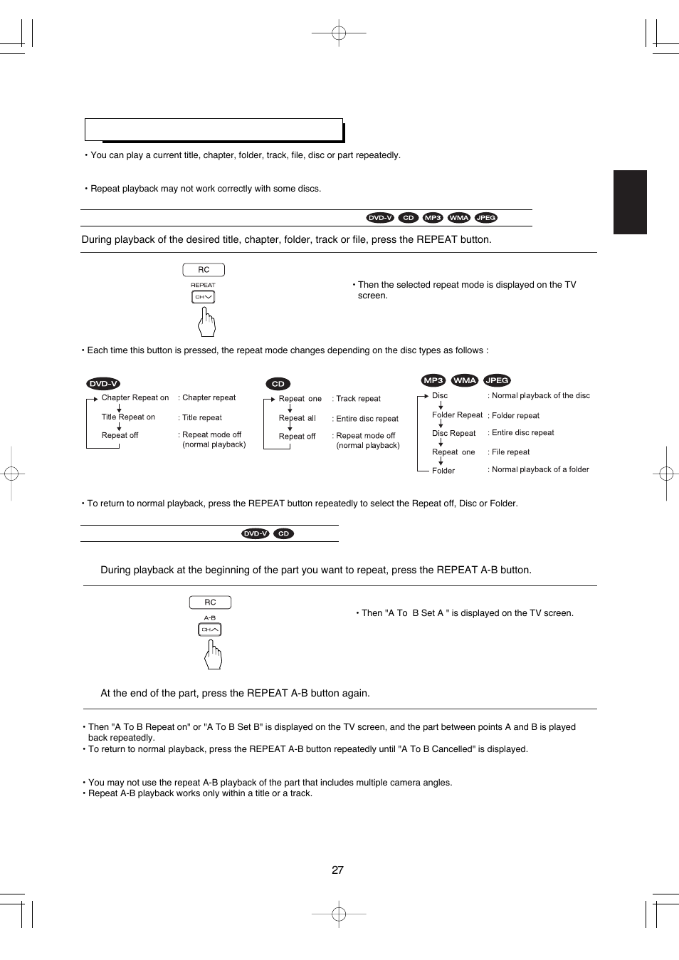 Hollywood VR-652 User Manual | Page 27 / 62
