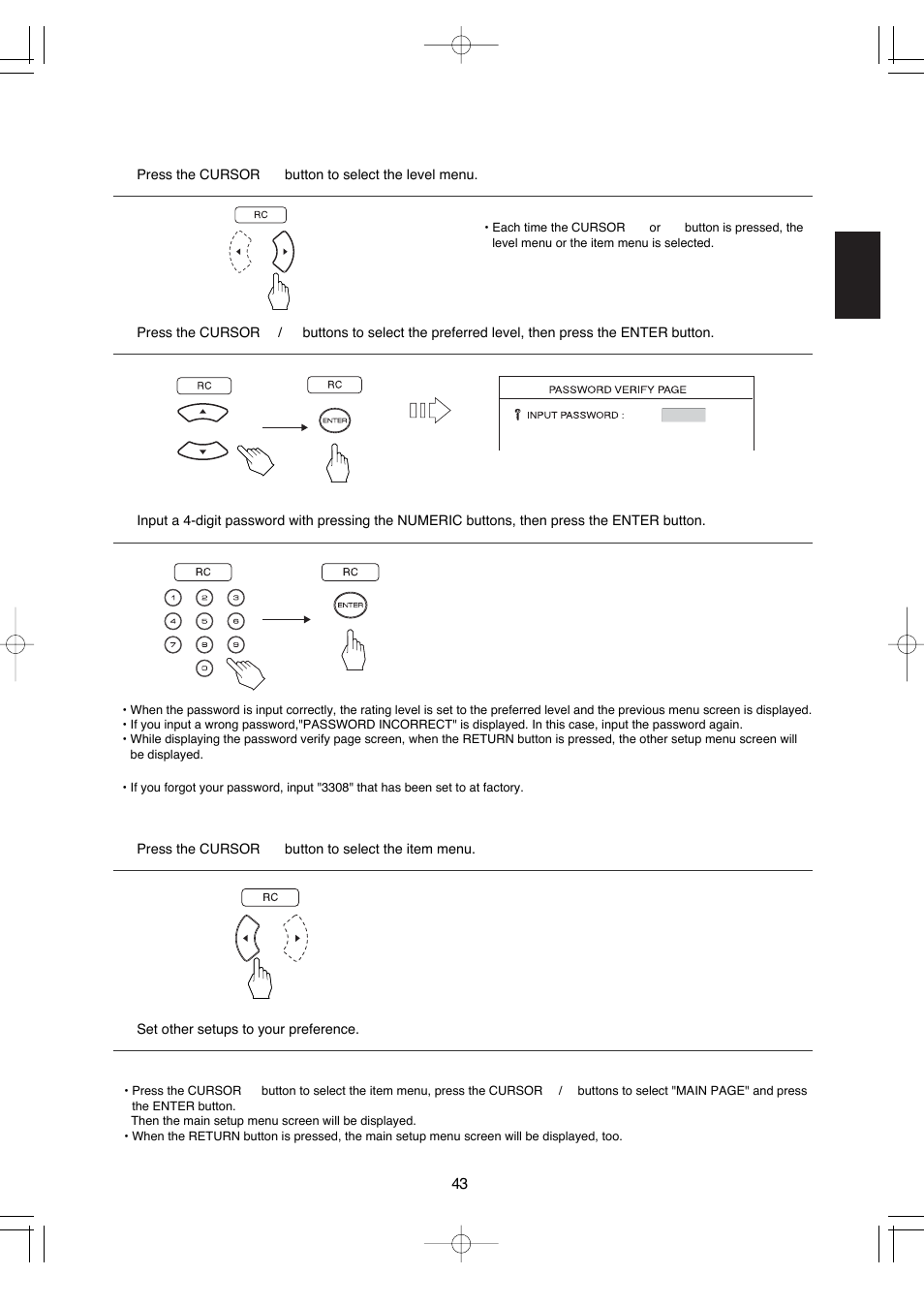 Hollywood VR-652 User Manual | Page 43 / 62
