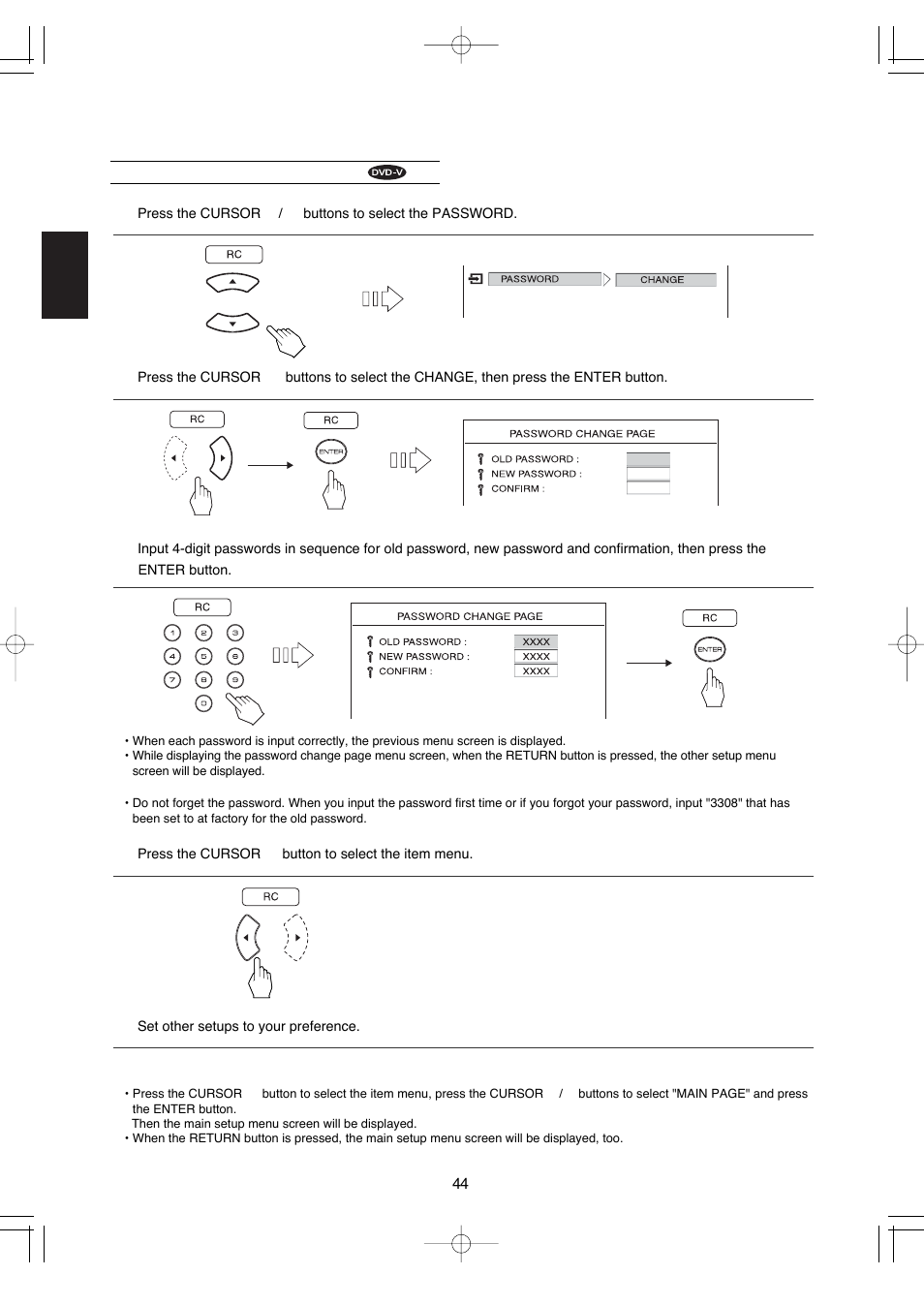 Hollywood VR-652 User Manual | Page 44 / 62