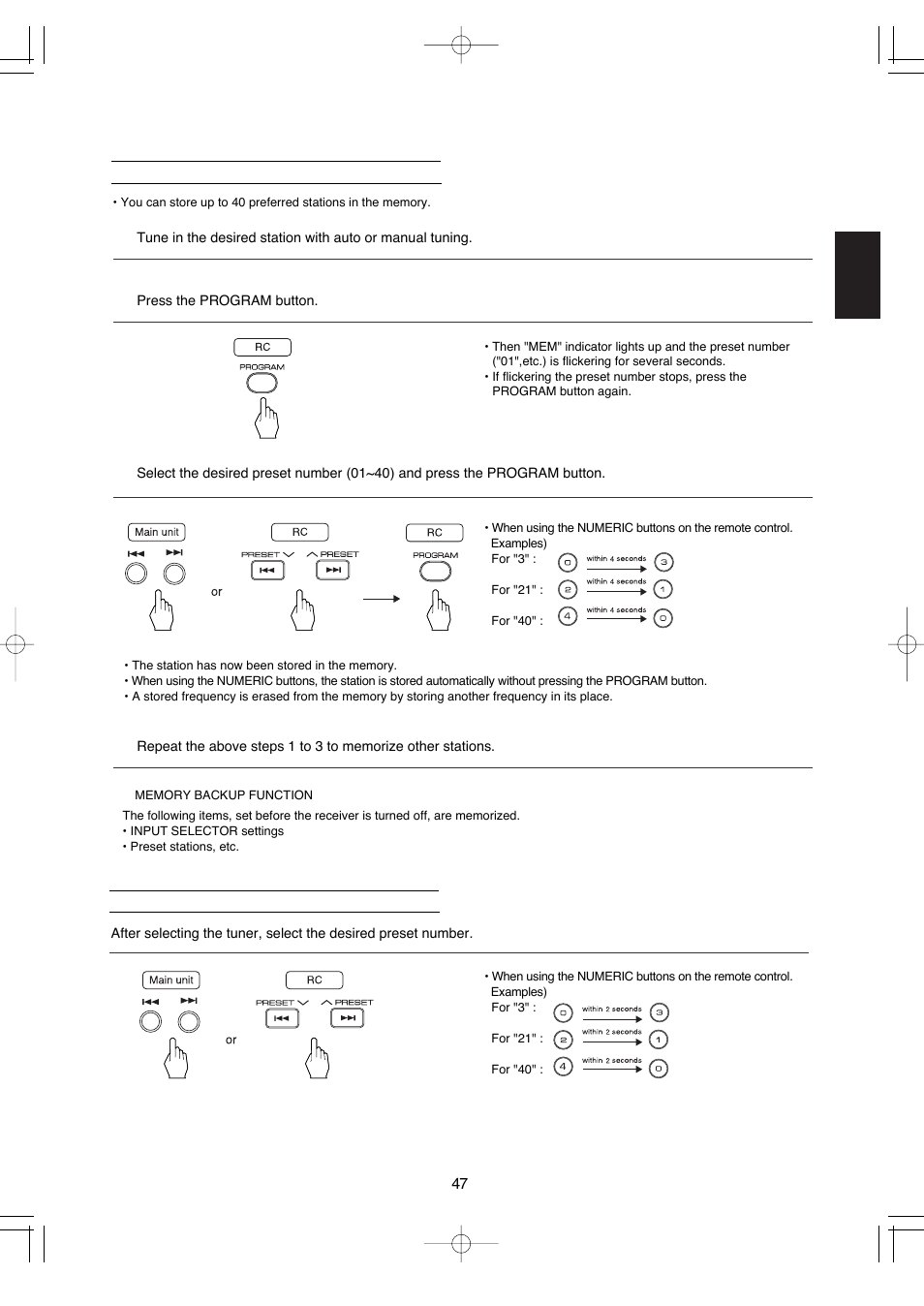 Hollywood VR-652 User Manual | Page 47 / 62