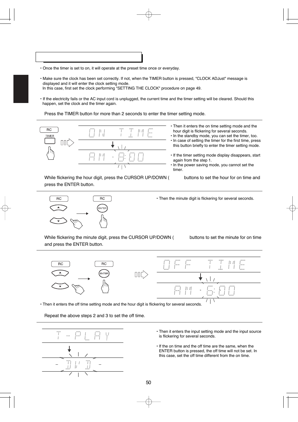 Hollywood VR-652 User Manual | Page 50 / 62