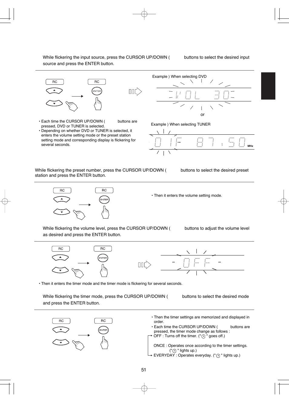 Hollywood VR-652 User Manual | Page 51 / 62