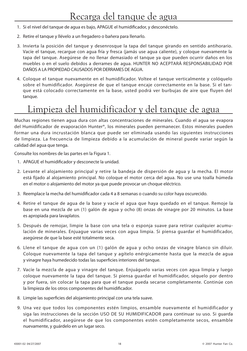 Hunter Fan 32200 User Manual | Page 18 / 24