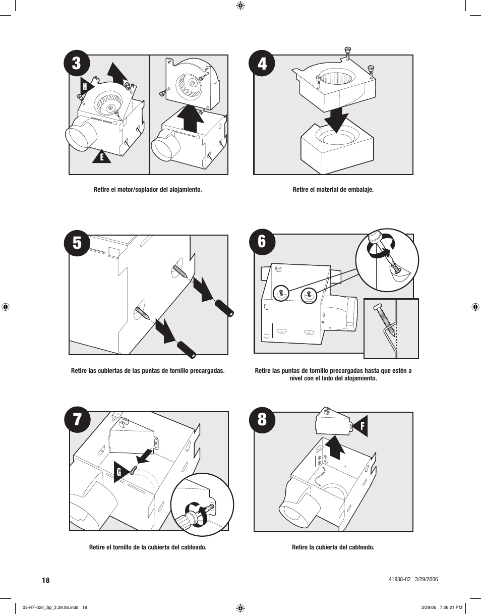 Hunter Fan 81005 User Manual | Page 18 / 28