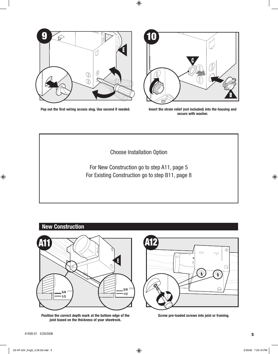 Hunter Fan 81005 User Manual | Page 5 / 28