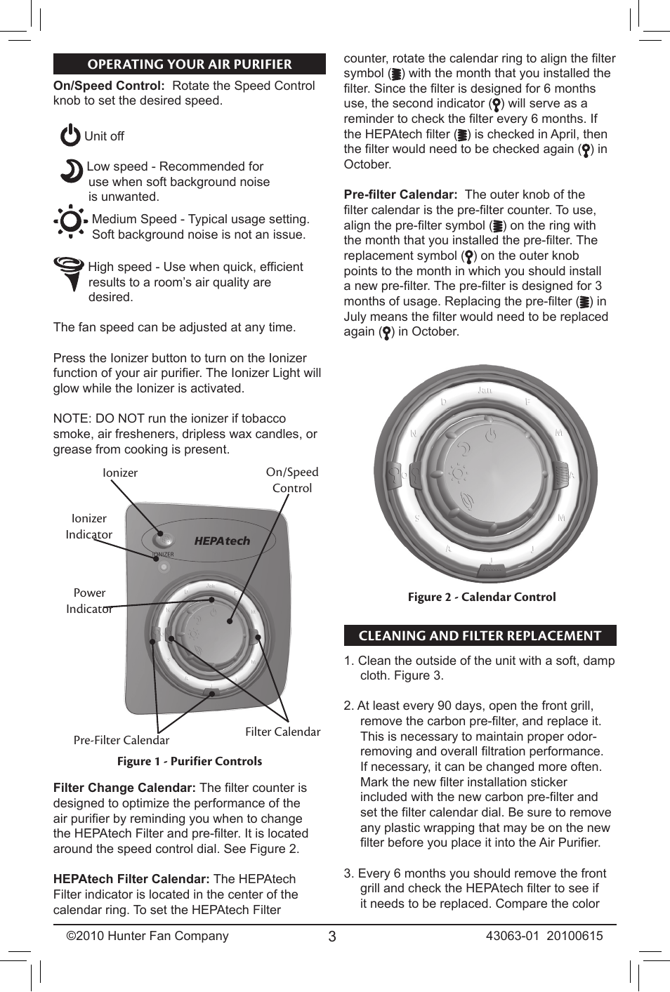Hunter Fan 30180 User Manual | Page 3 / 6