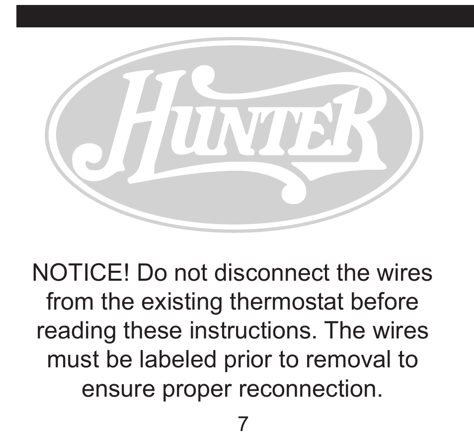 Hunter Fan 40135 User Manual | Page 7 / 30