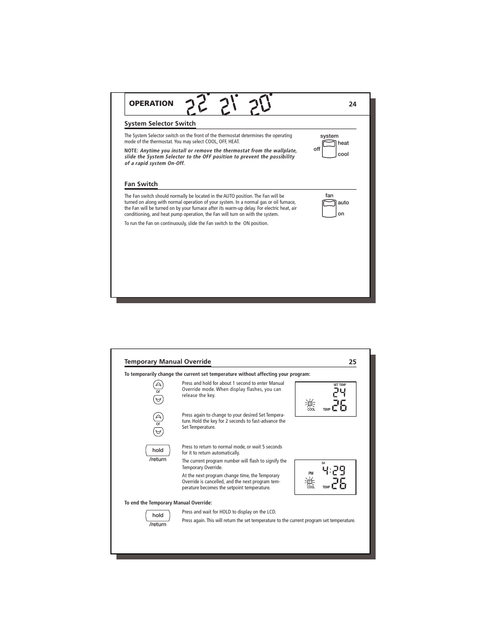 Operation | Hunter Fan 47350A User Manual | Page 13 / 23