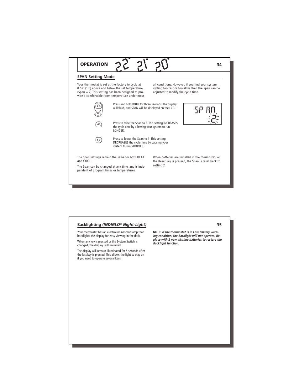 Operation | Hunter Fan 47350A User Manual | Page 18 / 23