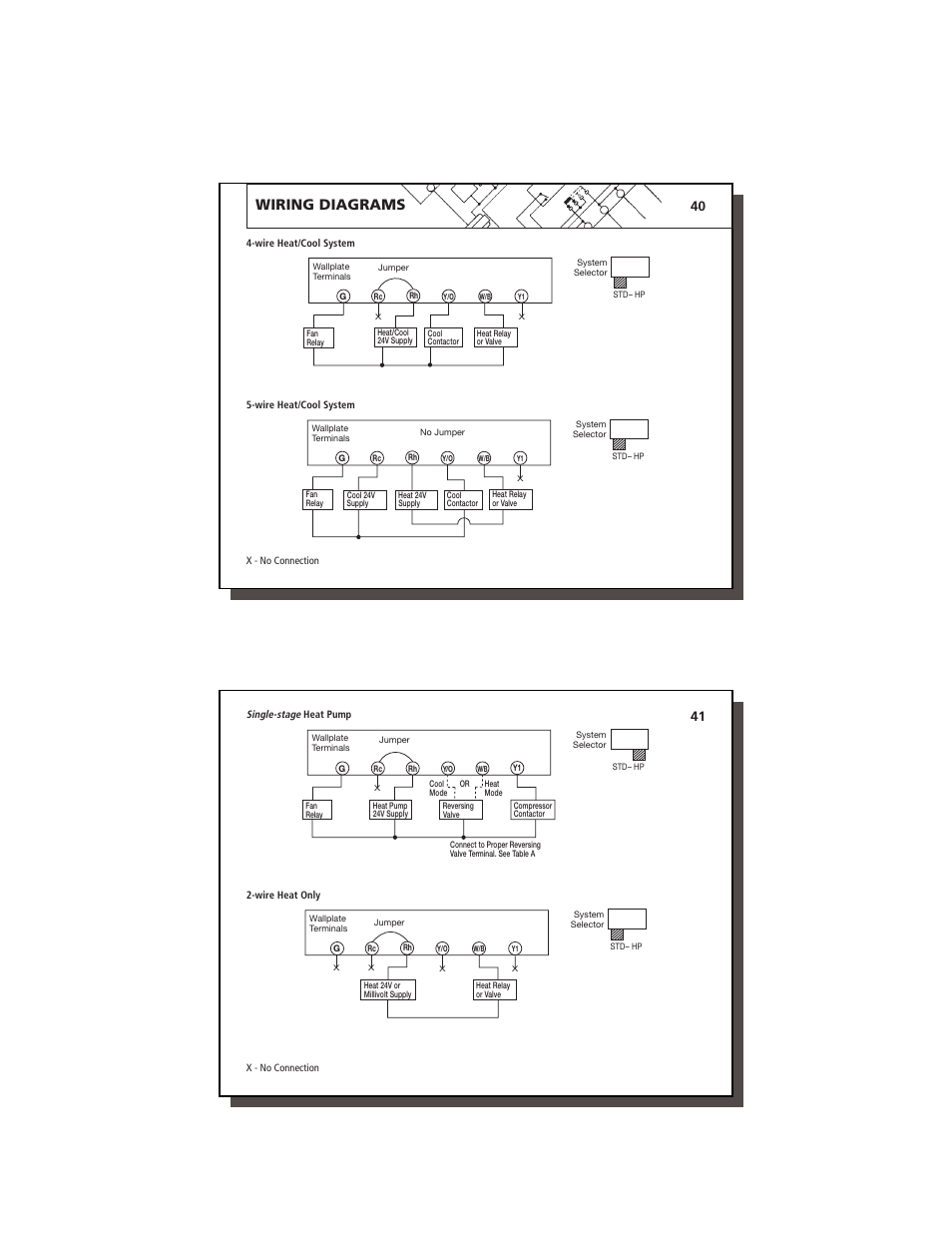 Wiring diagrams | Hunter Fan 47350A User Manual | Page 21 / 23