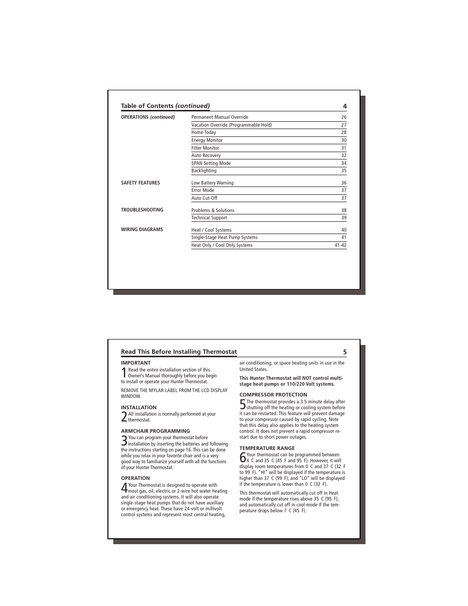 Hunter Fan 47350A User Manual | Page 3 / 23