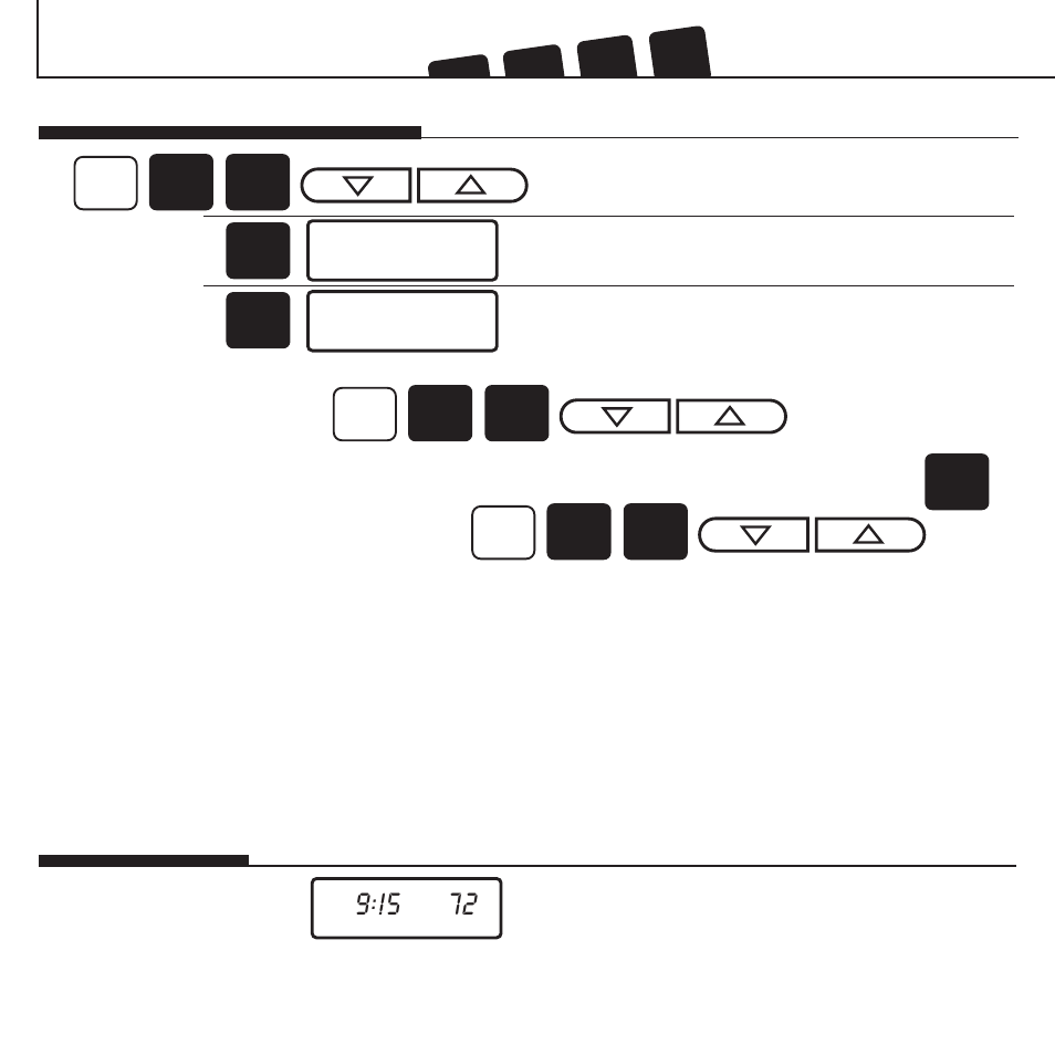 I9:!5 72, Programming, Displaying programs | Programming your thermostat (cont.) | Hunter Fan 44428 User Manual | Page 11 / 22