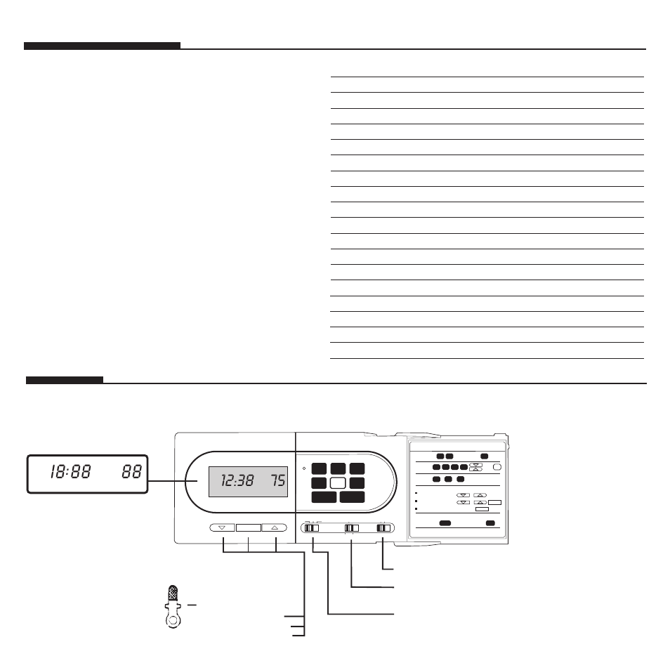 2table of contents, Features | Hunter Fan 44428 User Manual | Page 2 / 22
