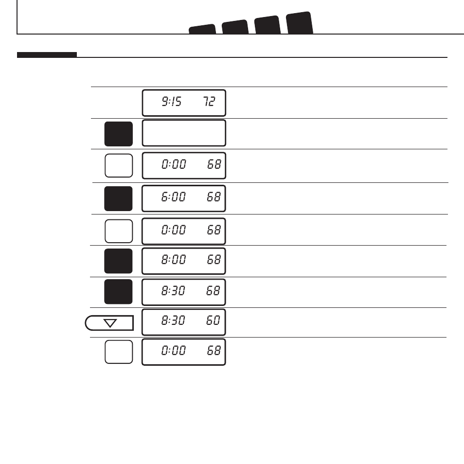 I9:!5 72, Programming, Weekday programs | Hunter Fan 44428 User Manual | Page 8 / 22