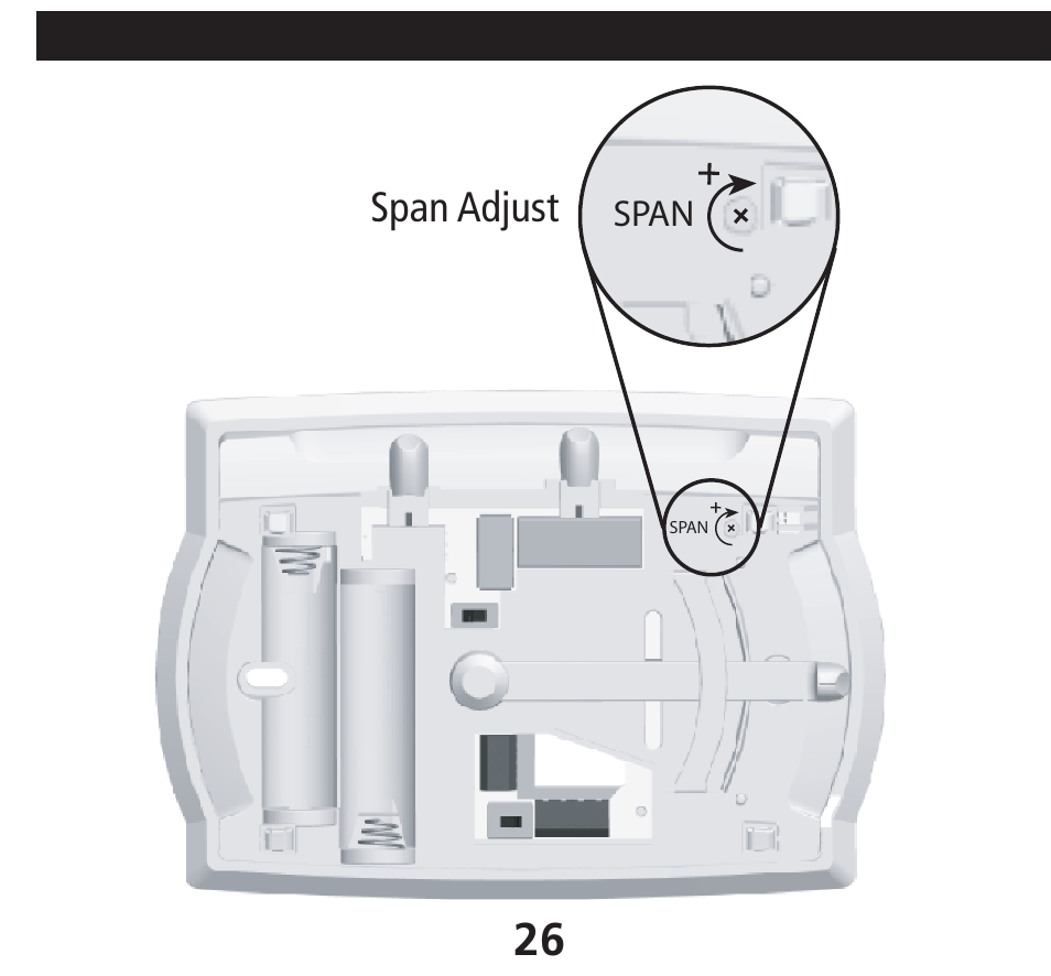 Span adjust | Hunter Fan 40170 User Manual | Page 26 / 33