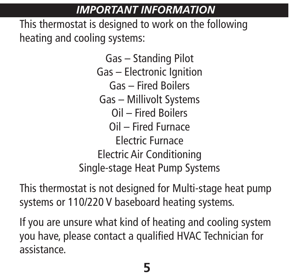 Hunter Fan 40170 User Manual | Page 5 / 33