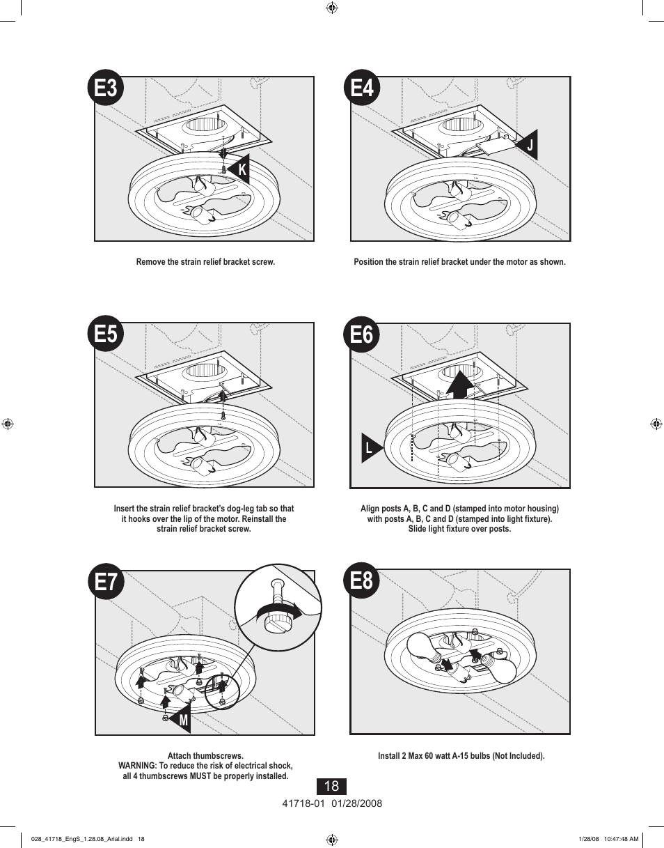 Hunter Fan Saturn 90058 User Manual | Page 18 / 40