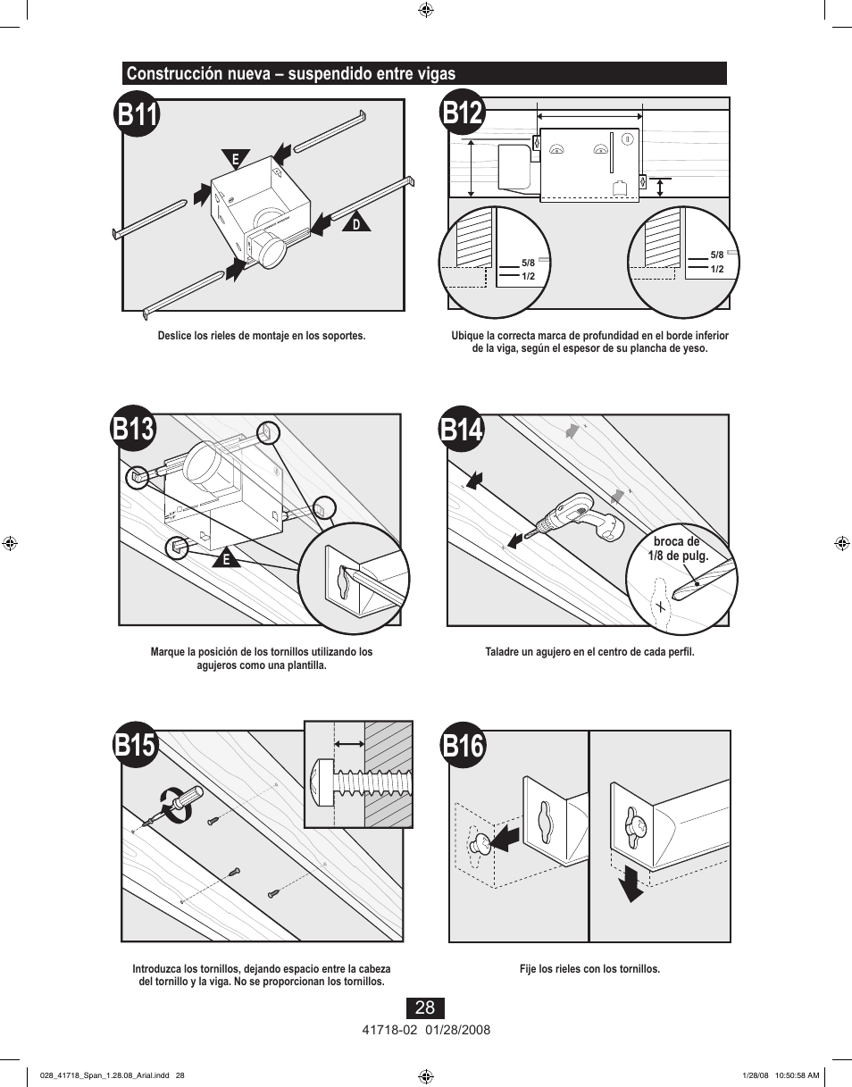 Hunter Fan Saturn 90058 User Manual | Page 28 / 40