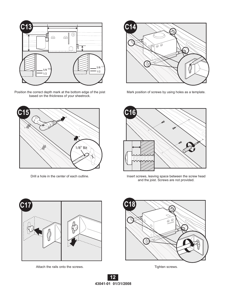 Hunter Fan 81021 User Manual | Page 12 / 65