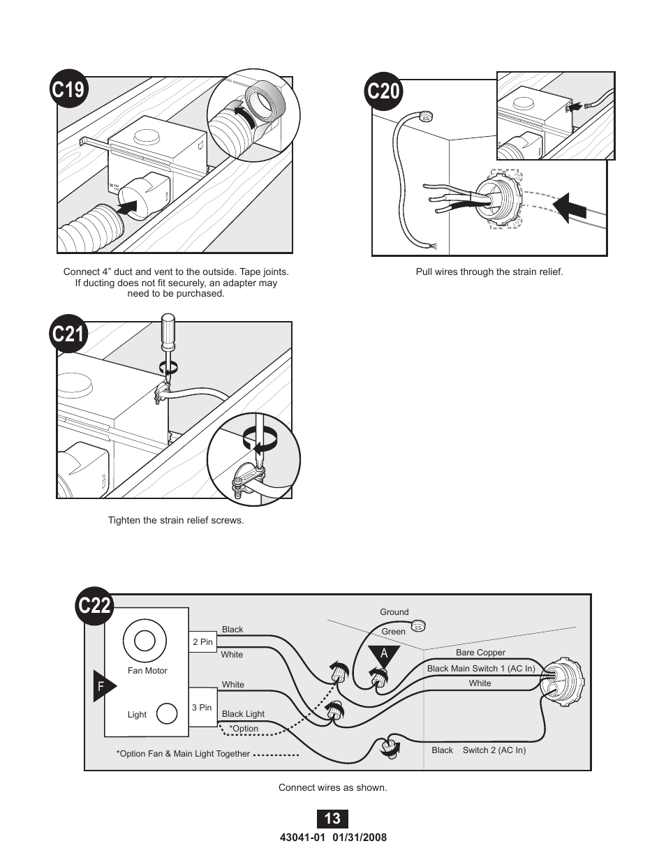 Hunter Fan 81021 User Manual | Page 13 / 65