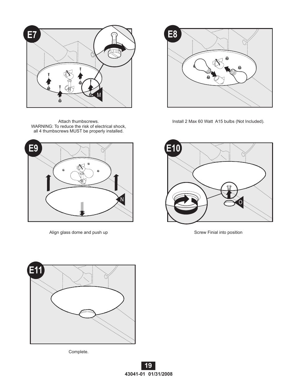 Hunter Fan 81021 User Manual | Page 19 / 65