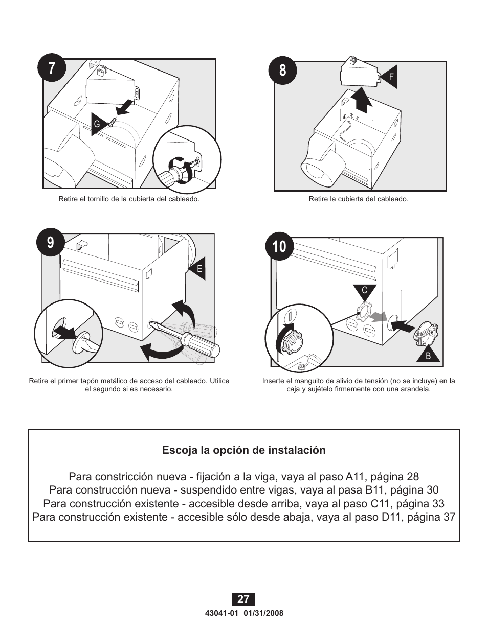 Hunter Fan 81021 User Manual | Page 27 / 65