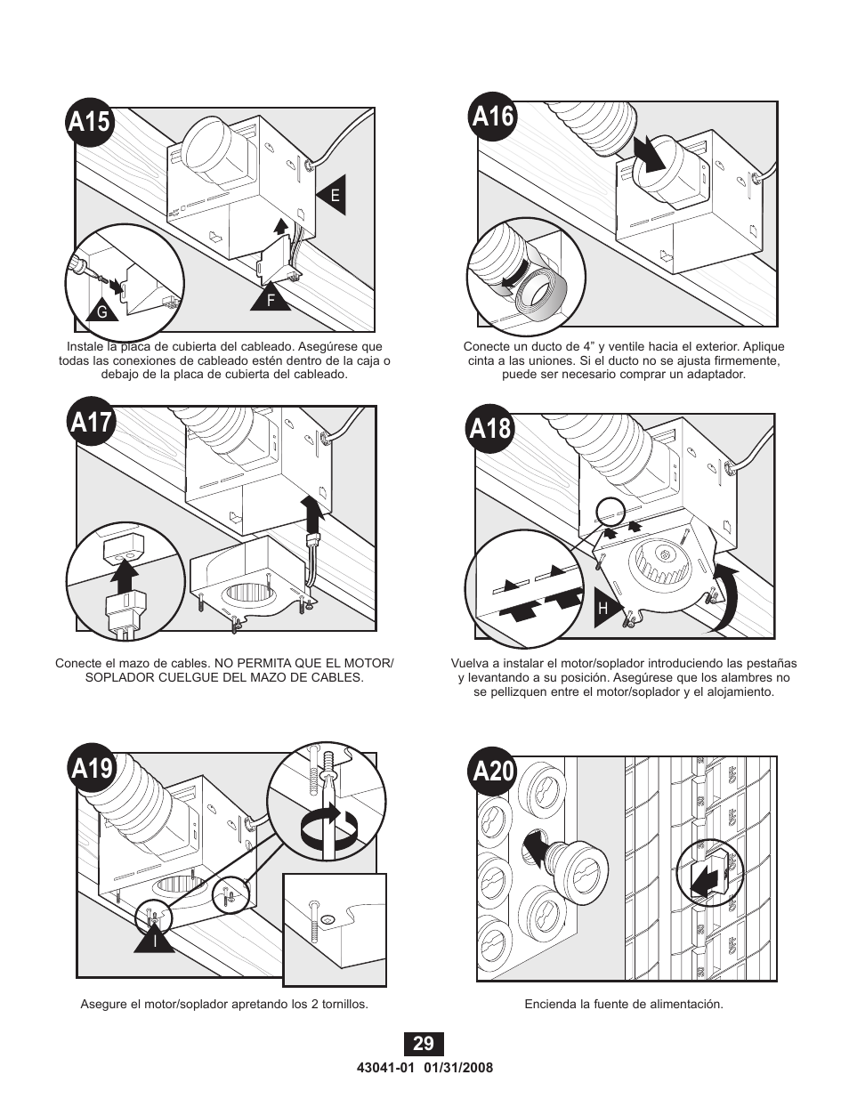 Hunter Fan 81021 User Manual | Page 29 / 65