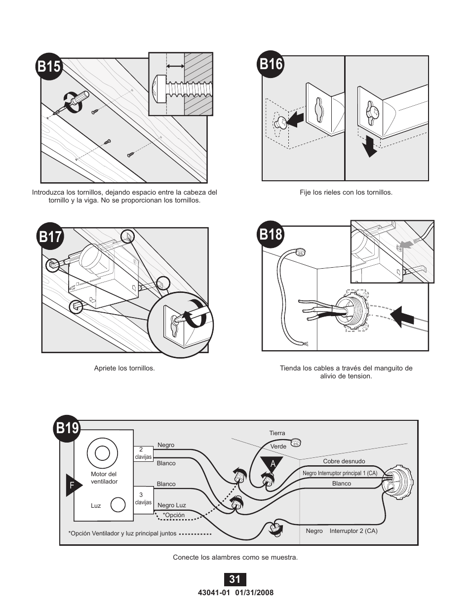 Hunter Fan 81021 User Manual | Page 31 / 65