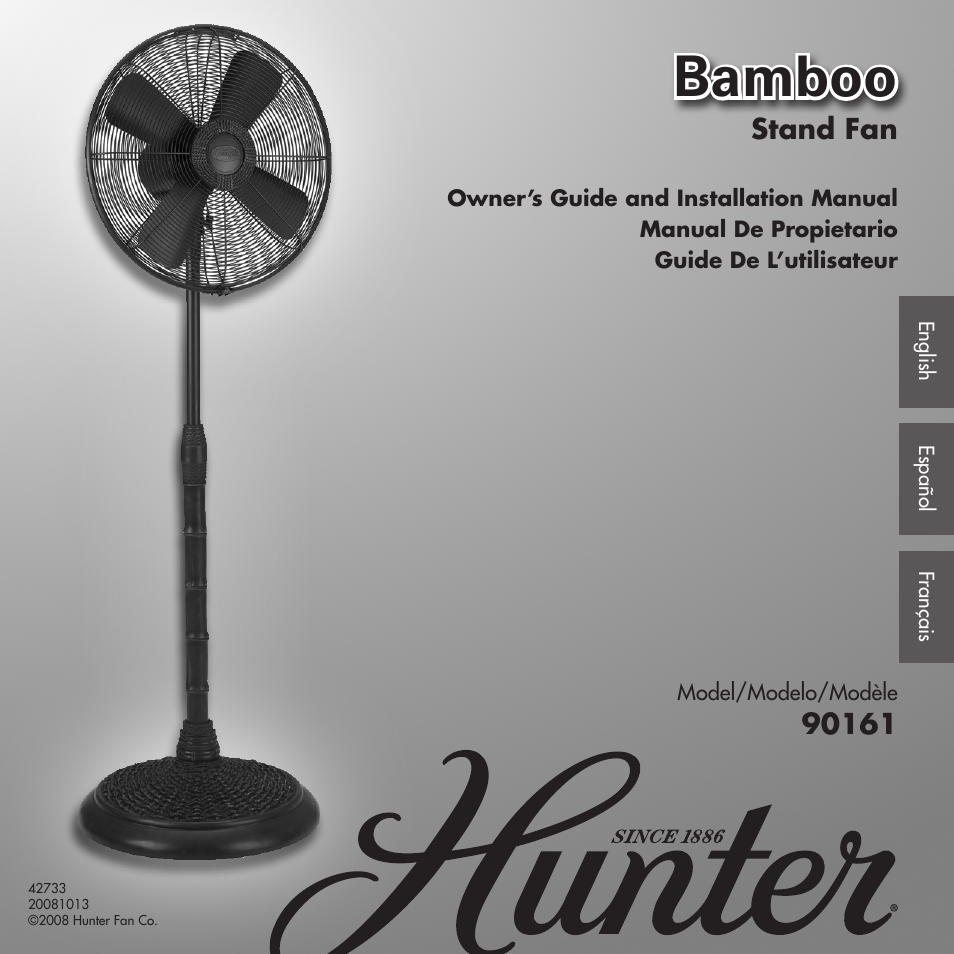 Hunter Fan 20081013 User Manual | 24 pages