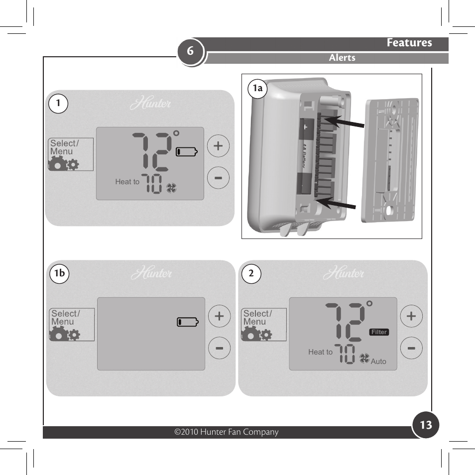 Features | Hunter Fan 42177 User Manual | Page 13 / 25